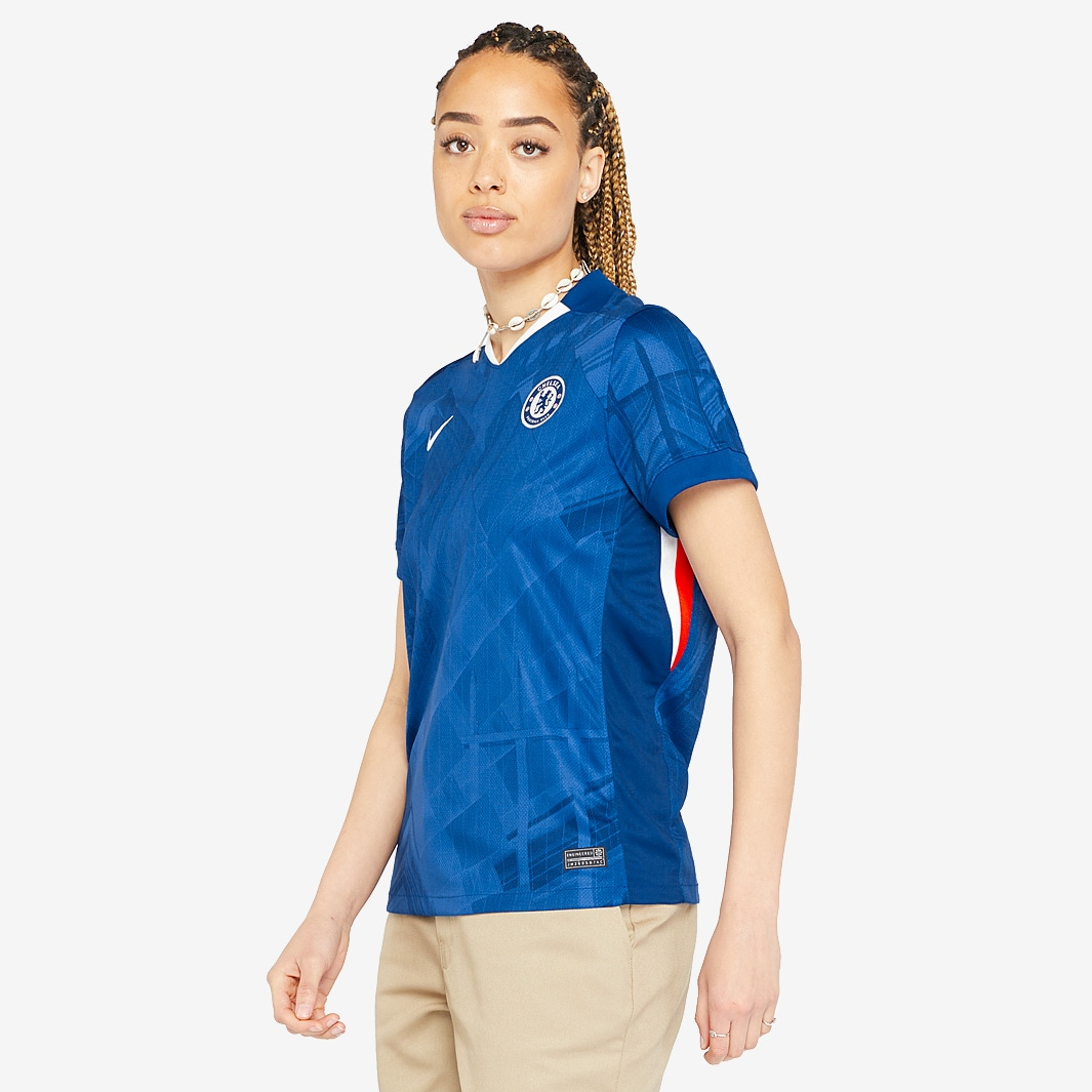 Camisa Feminina Chelsea I - 2025/26 Azul