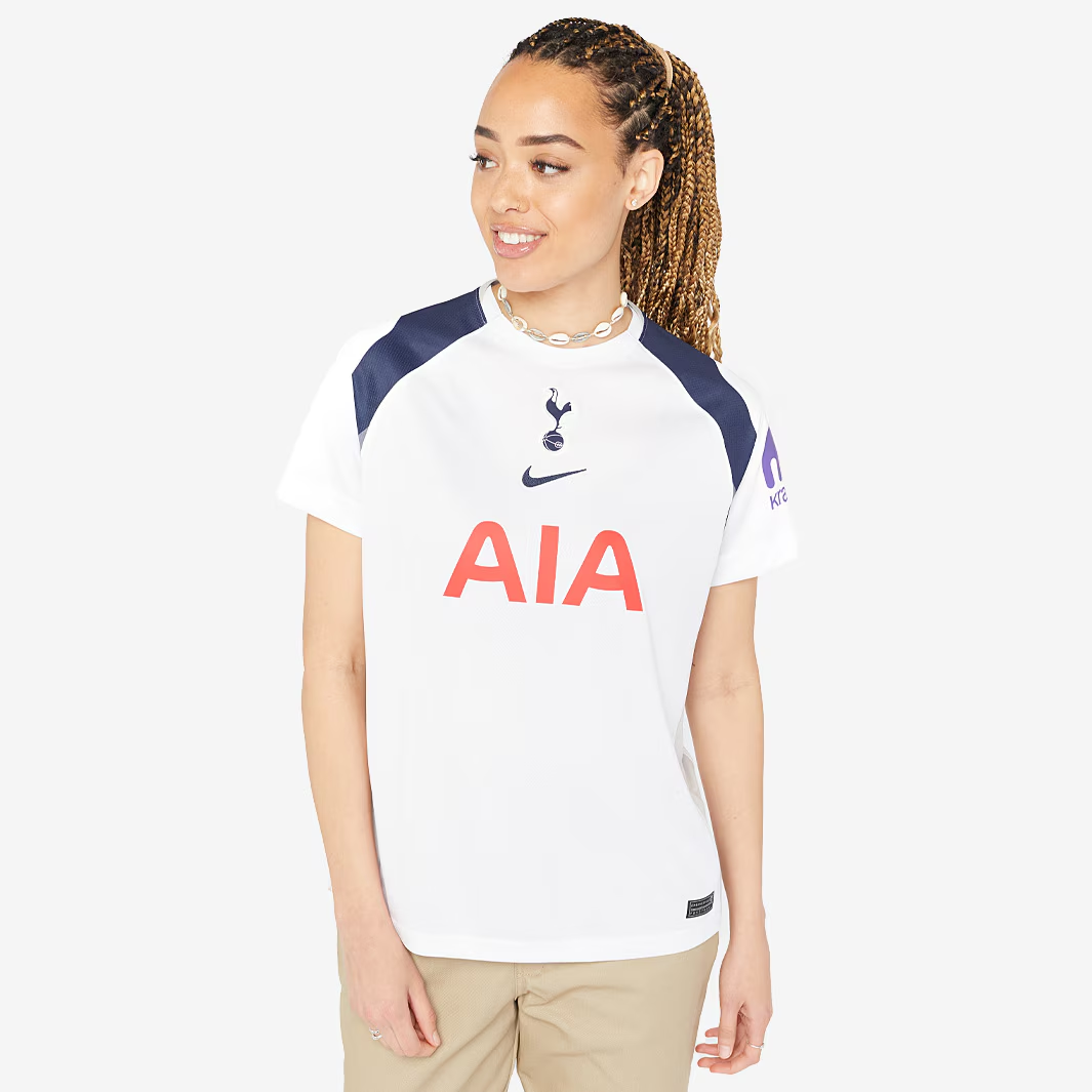 Camisa Feminina Tottenham I - 2025/26 Branca