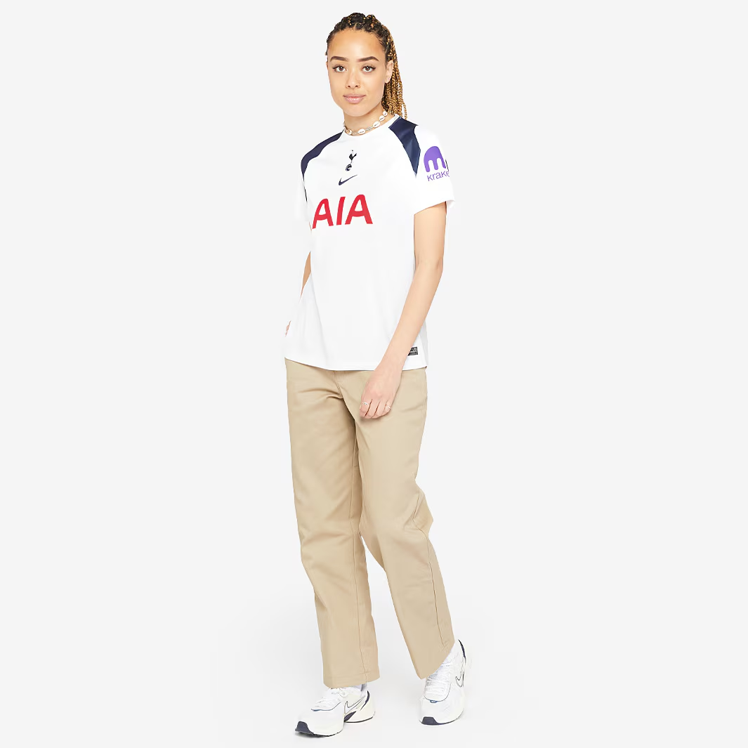 Camisa Feminina Tottenham I - 2025/26 Branca