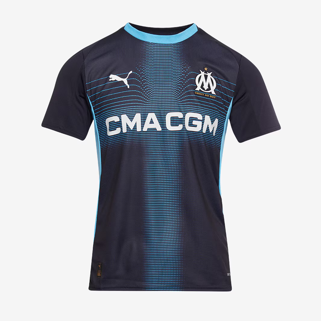 Camisa Olympique Marseille II - 2025/26 Preta
