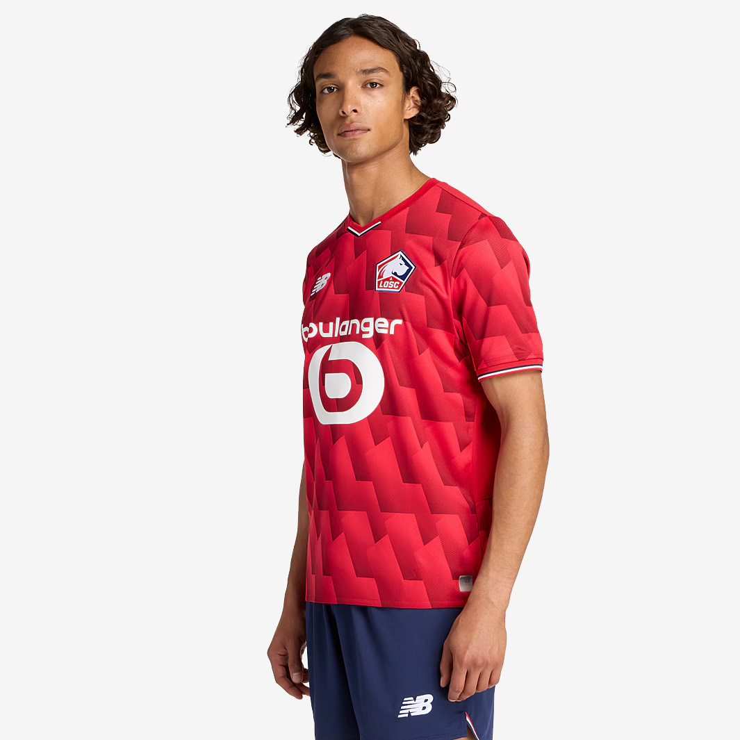 Camisa Lille I - 2025/26 Vermelha