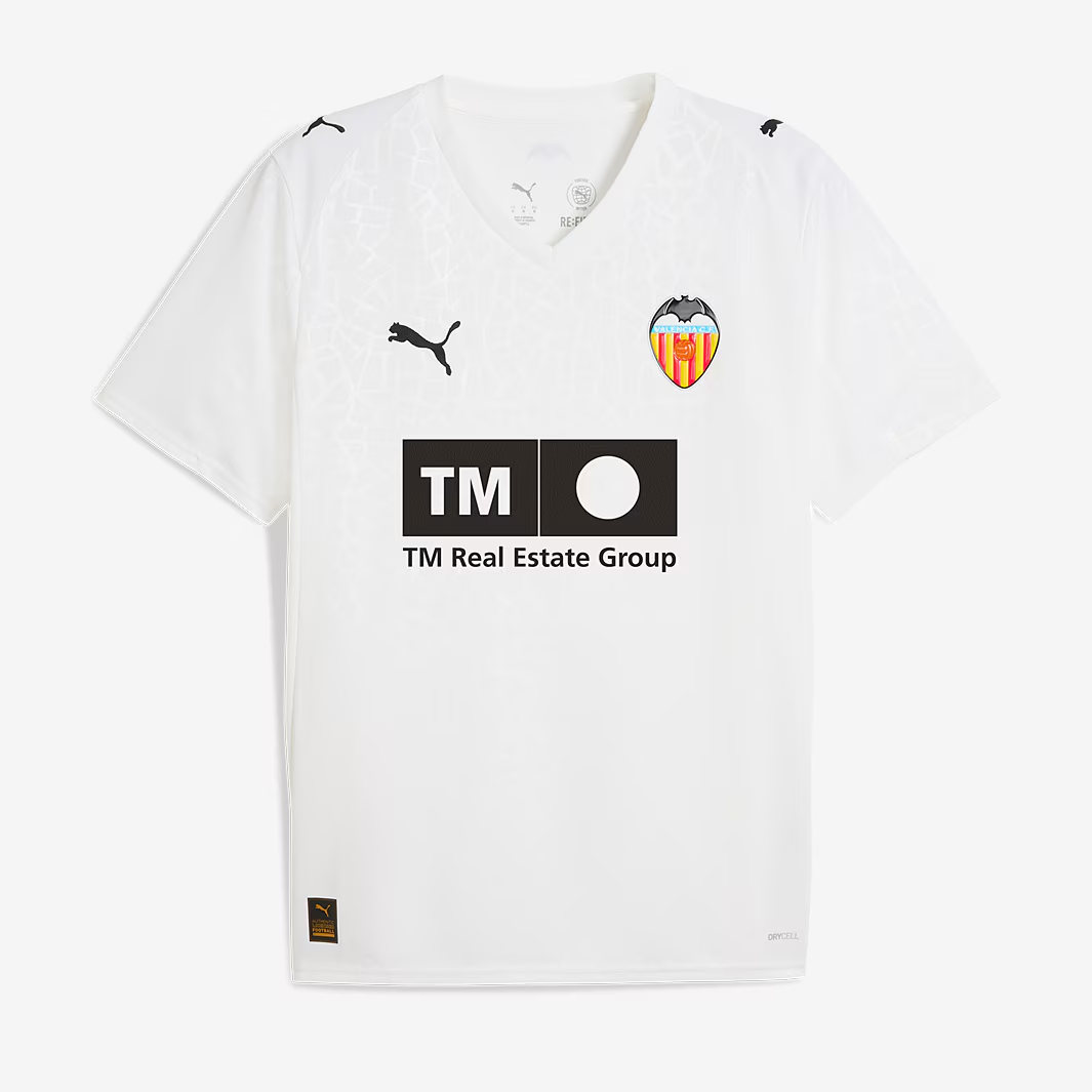 Camisa Valencia I - 2025/26 Branca