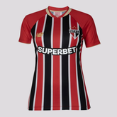 Camisa Feminina São Paulo II - 2025/26 Tricolor