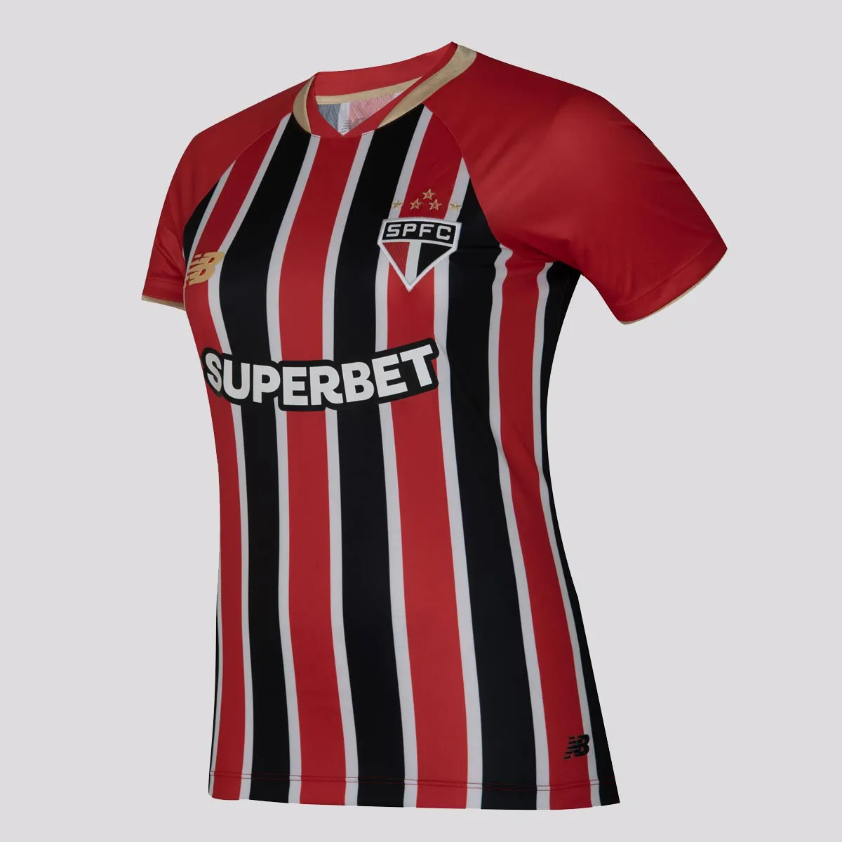 Camisa Feminina São Paulo II - 2025/26 Tricolor