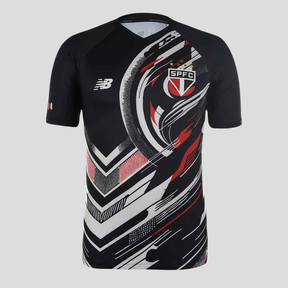 Camisa São Paulo Pré Jogo- 2025/26 Preta