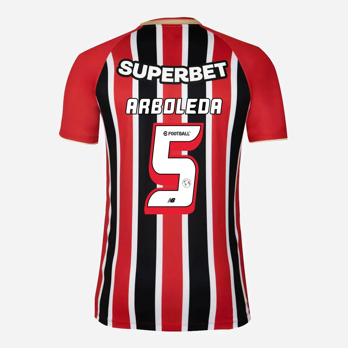 Camisa São Paulo II - 2025/26 Arboleda N° 5