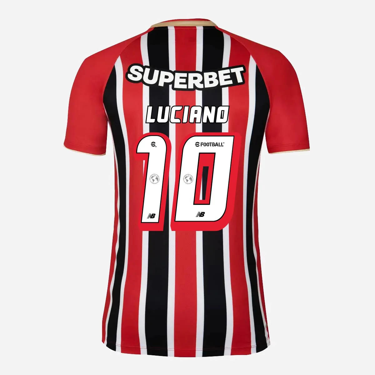 Camisa São Paulo II - 2025/26 Luciano N° 10