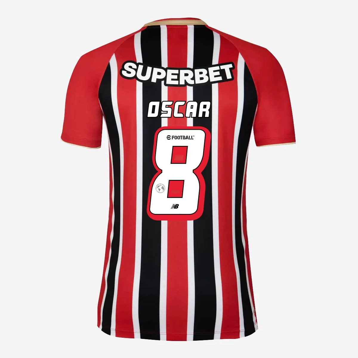 Camisa São Paulo II - 2025/26 Oscar N° 8