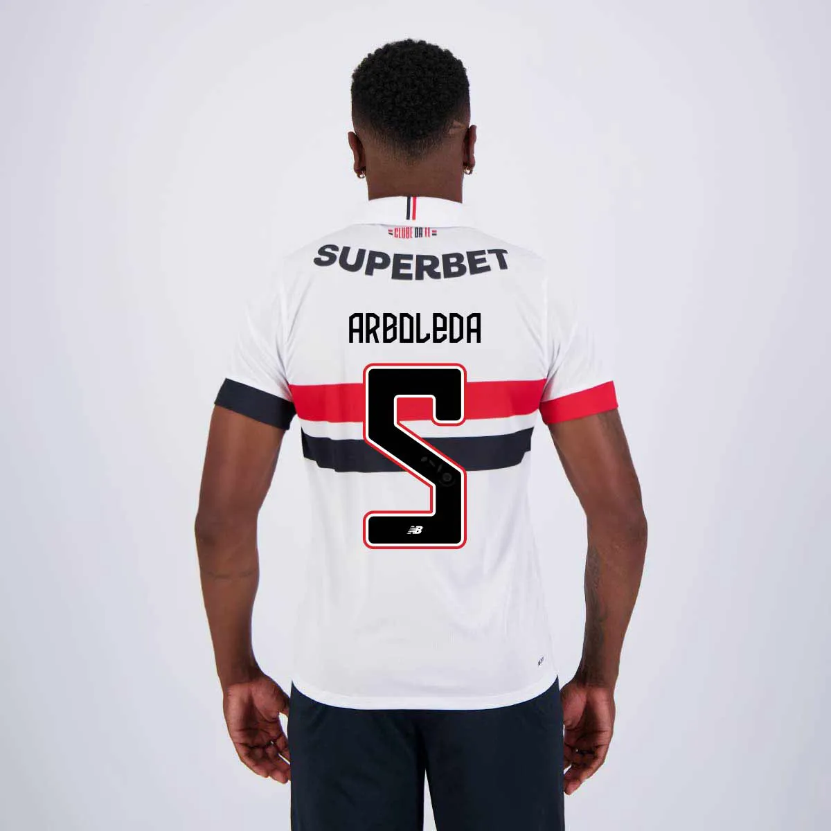 Camisa São Paulo I - 2024/25 Arboleda N° 5