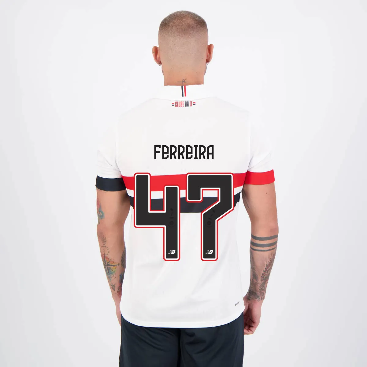 Camisa São Paulo I - 2024/25 Ferreira N° 47