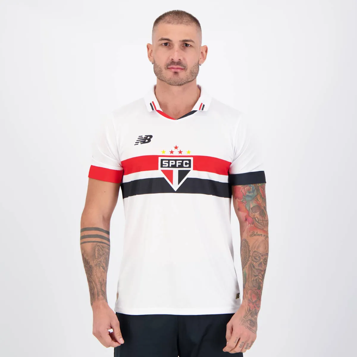 Camisa São Paulo I - 2024/25 Ferreira N° 47