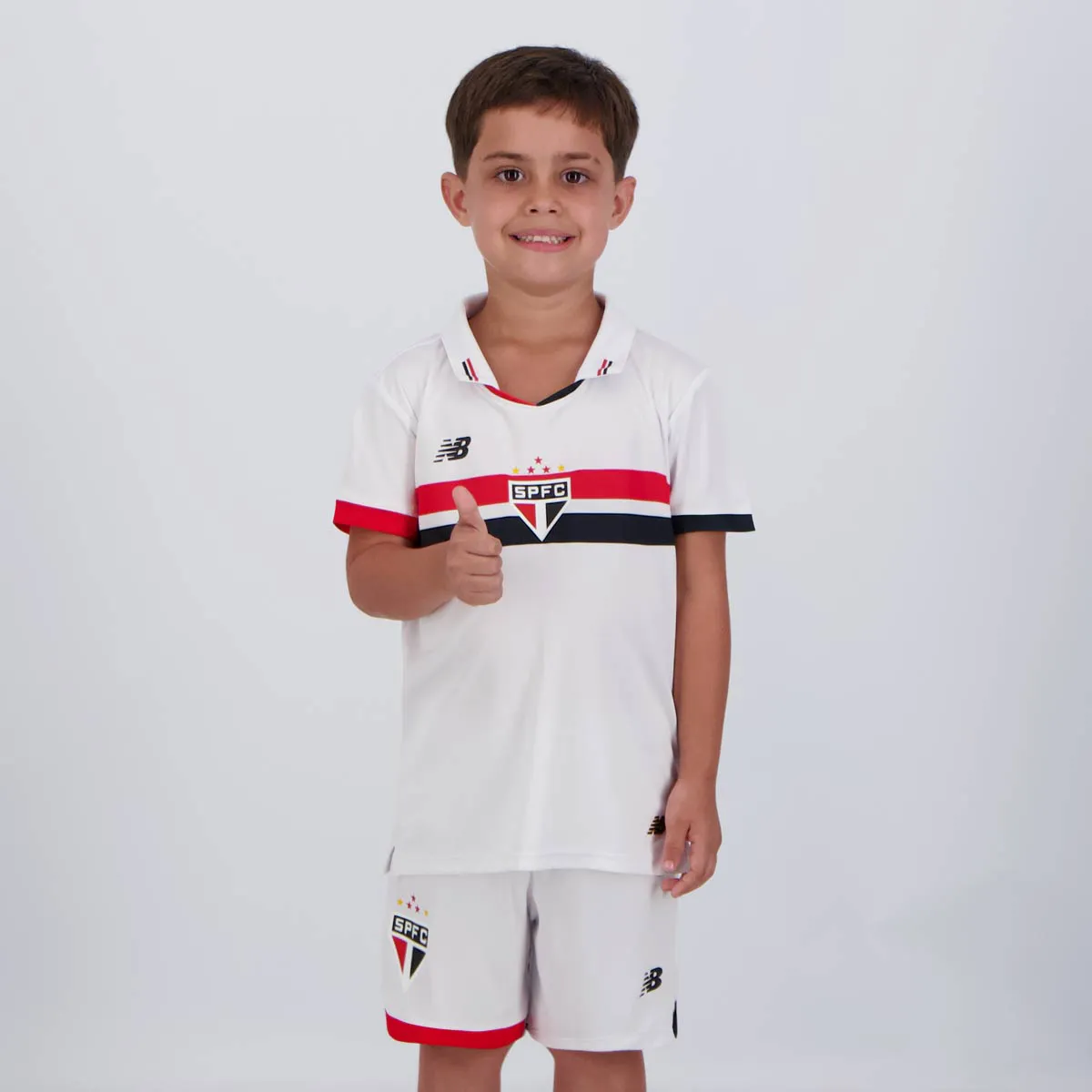 Kit Infantil São Paulo I - 2024/25 Branco