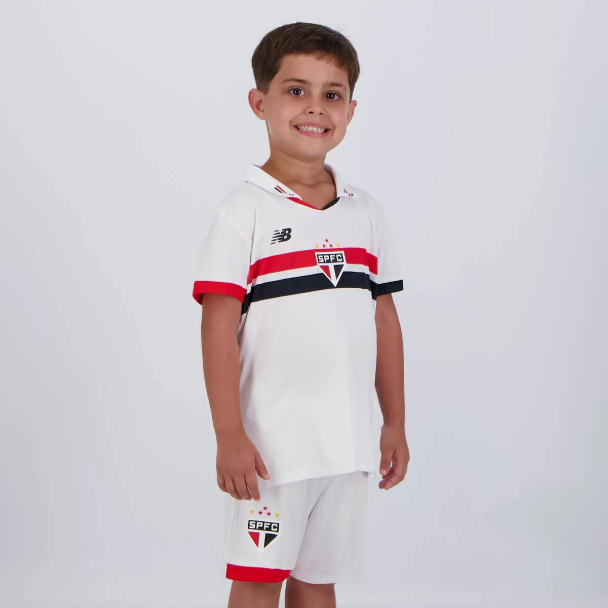 Kit Infantil São Paulo I - 2024/25 Branco