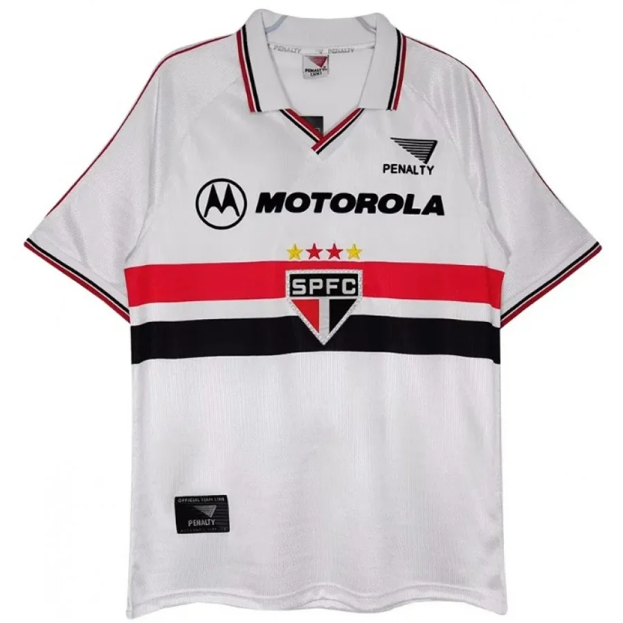 Camisa São Paulo I - 1999 Retrô Branca