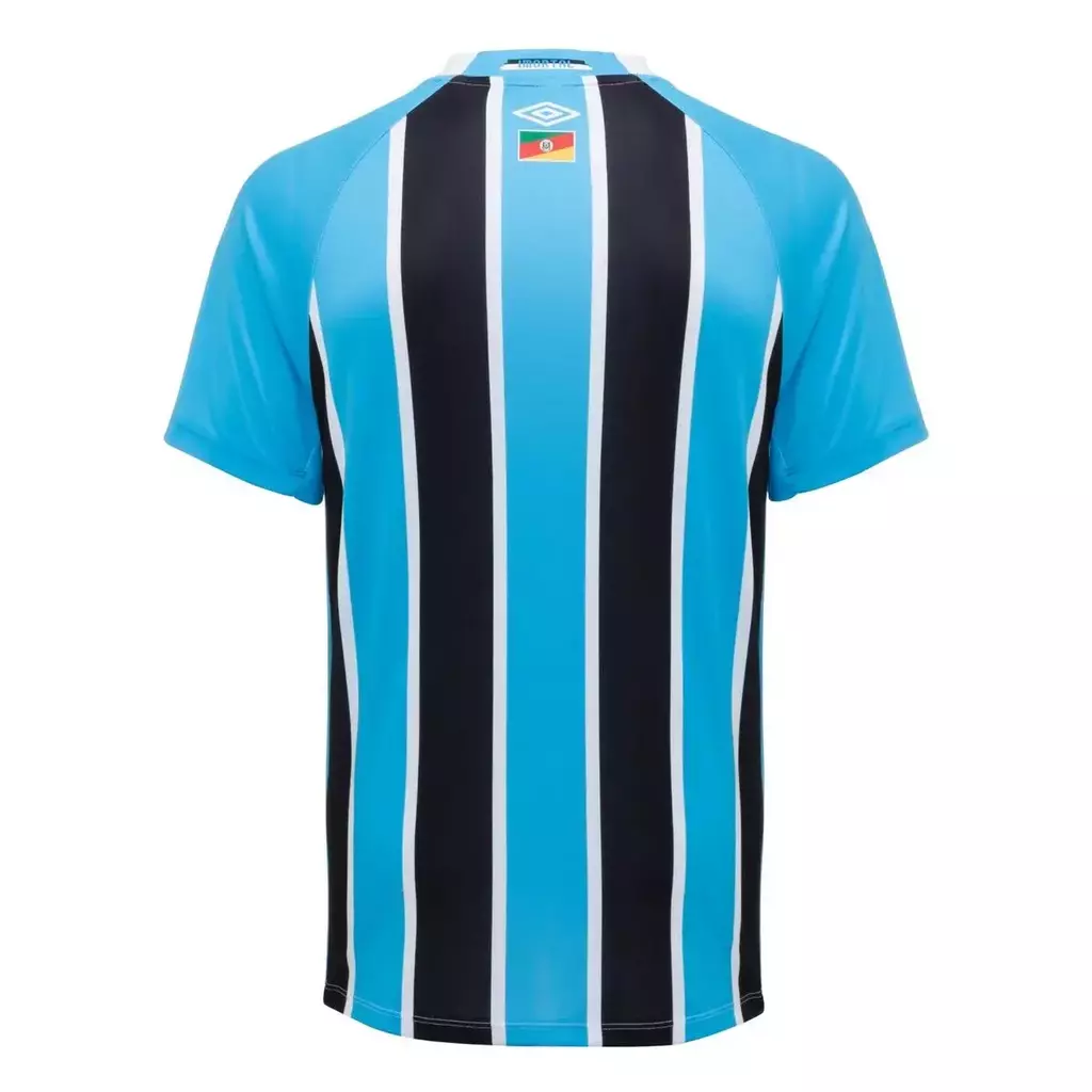 Camisa Versão Jogador Grêmio I - 2025/26 Azul e Preta