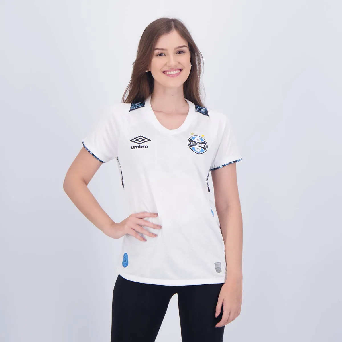 Camisa Feminina Grêmio II - 2024/25 Branca