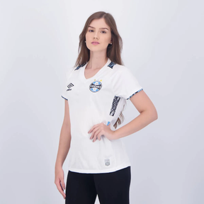Camisa Feminina Grêmio II - 2024/25 Branca