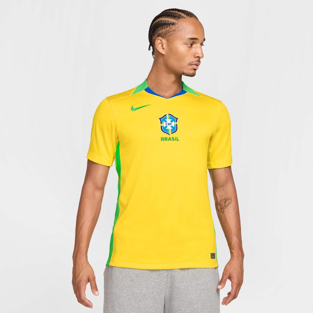 Camisa Brasil I - 2025/26 Amarela