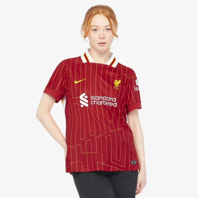 Camisa Feminina Liverpool I - 2024/25 Vermelha