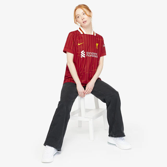 Camisa Feminina Liverpool I - 2024/25 Vermelha