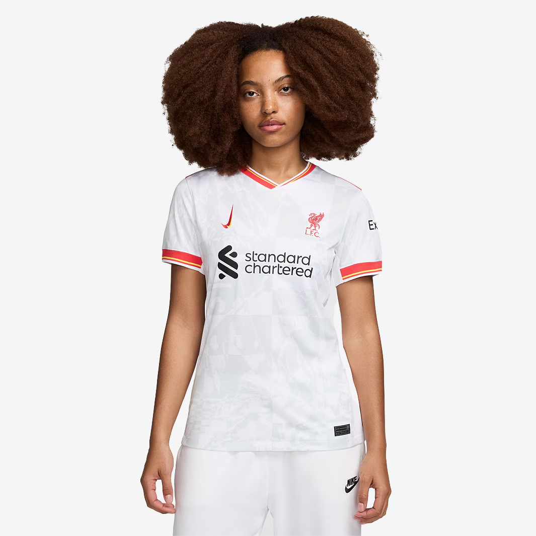 Camisa Feminina Liverpool III - 2024/25 Branca