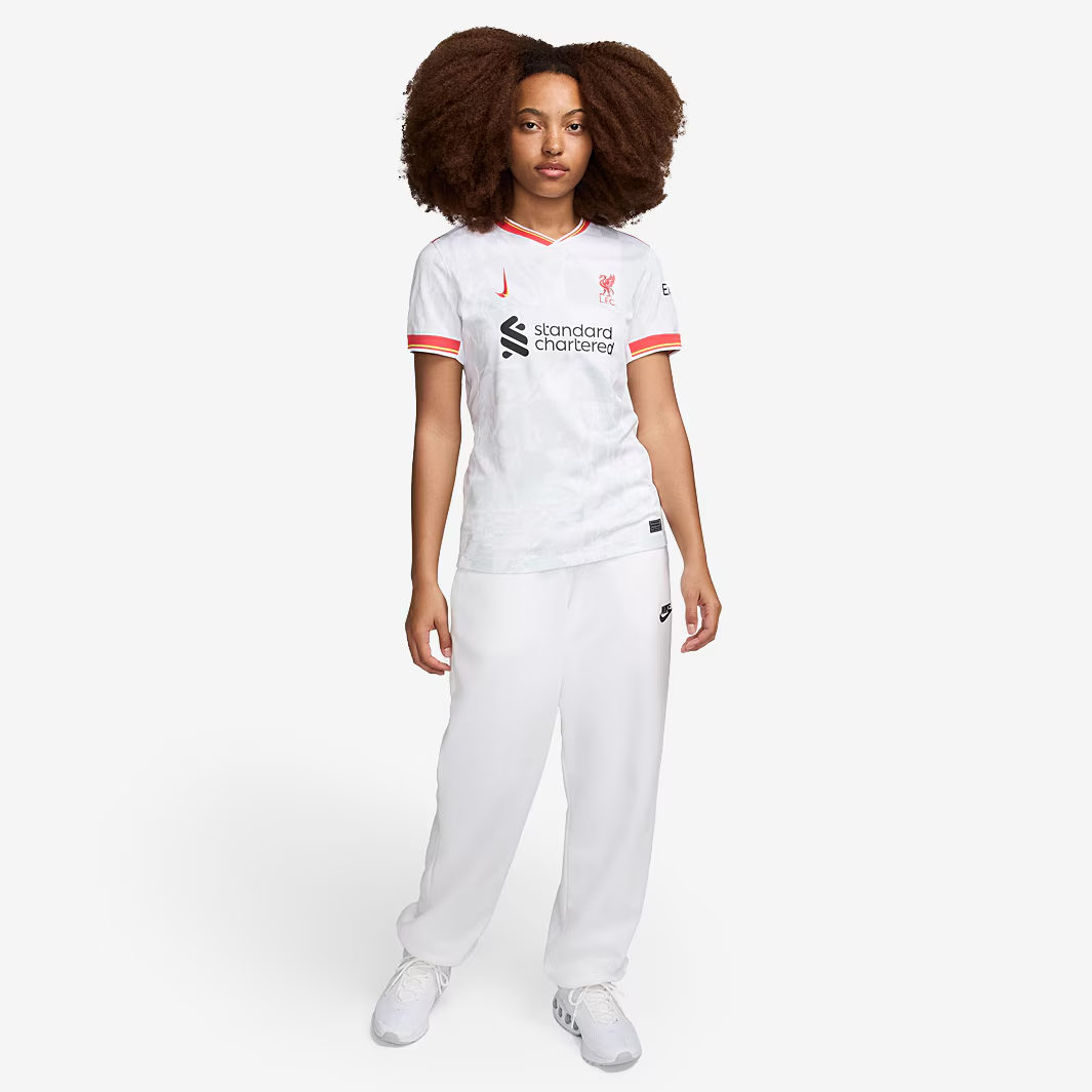 Camisa Feminina Liverpool III - 2024/25 Branca