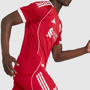 Camisa Versão Jogador Liverpool I - 2025/26 Vermelha