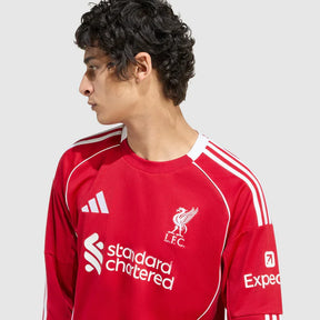 Camisa Manga Longa Liverpool I - 2025/26 Vermelha