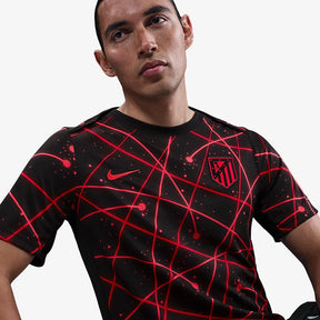 Camisa Atlético de Madrid Pré Jogo - 2025/26 Preta