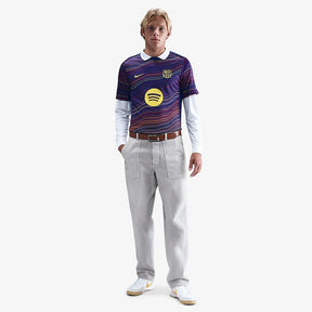 Camisa Barcelona Pré Jogo - 2025/26 Roxa
