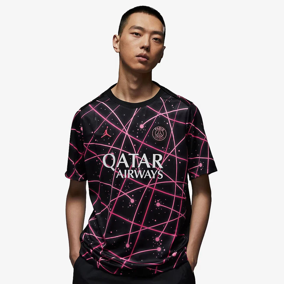 Camisa PSG Pré Jogo - 2025/26 Preta