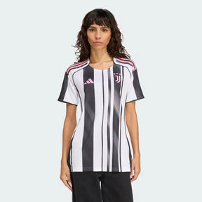 Camisa Feminina Juventus I - 2025/26 Preta e Branca