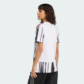 Camisa Feminina Juventus I - 2025/26 Preta e Branca