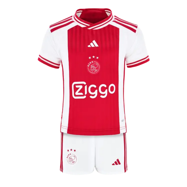 Kit Adidas Ajax I - 2023/24 Infantil