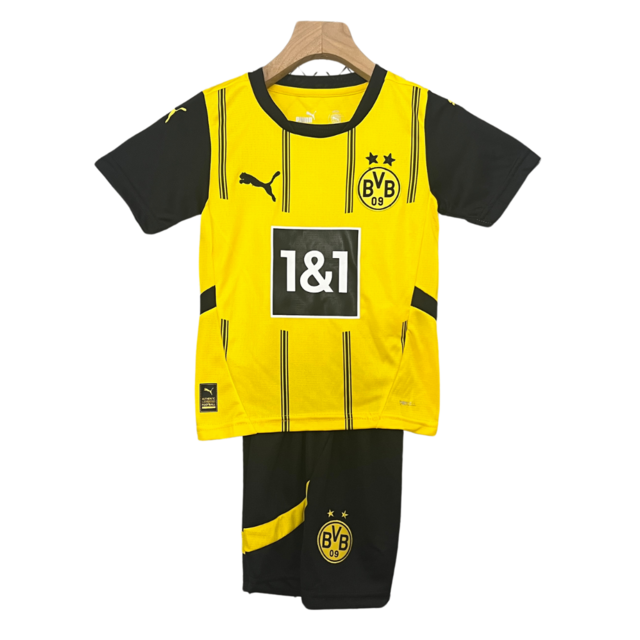 Kit Puma Borussia Dortmund I - 2024/25 Infantil