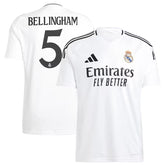 Camisa Real Madrid I - 2024/25 - Bellingham N°5
