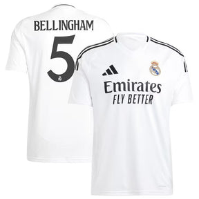 Camisa Real Madrid I - 2024/25 - Bellingham N°5