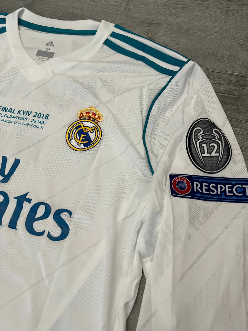 Camisa Adidas Real Madrid I - 2016/17 Retrô Manga Longa