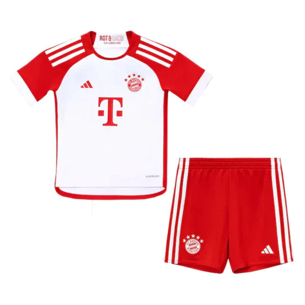 Kit Adidas Bayern Munich I - 2023/24 Infantil