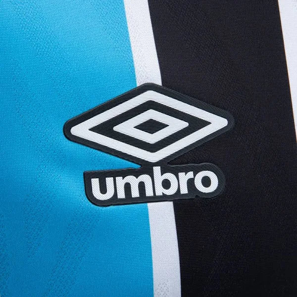 Camisa Grêmio Manga Longa I - 2025/26 Azul e Preta