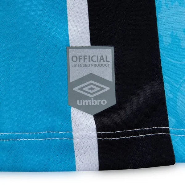 Camisa Grêmio Manga Longa I - 2025/26 Azul e Preta