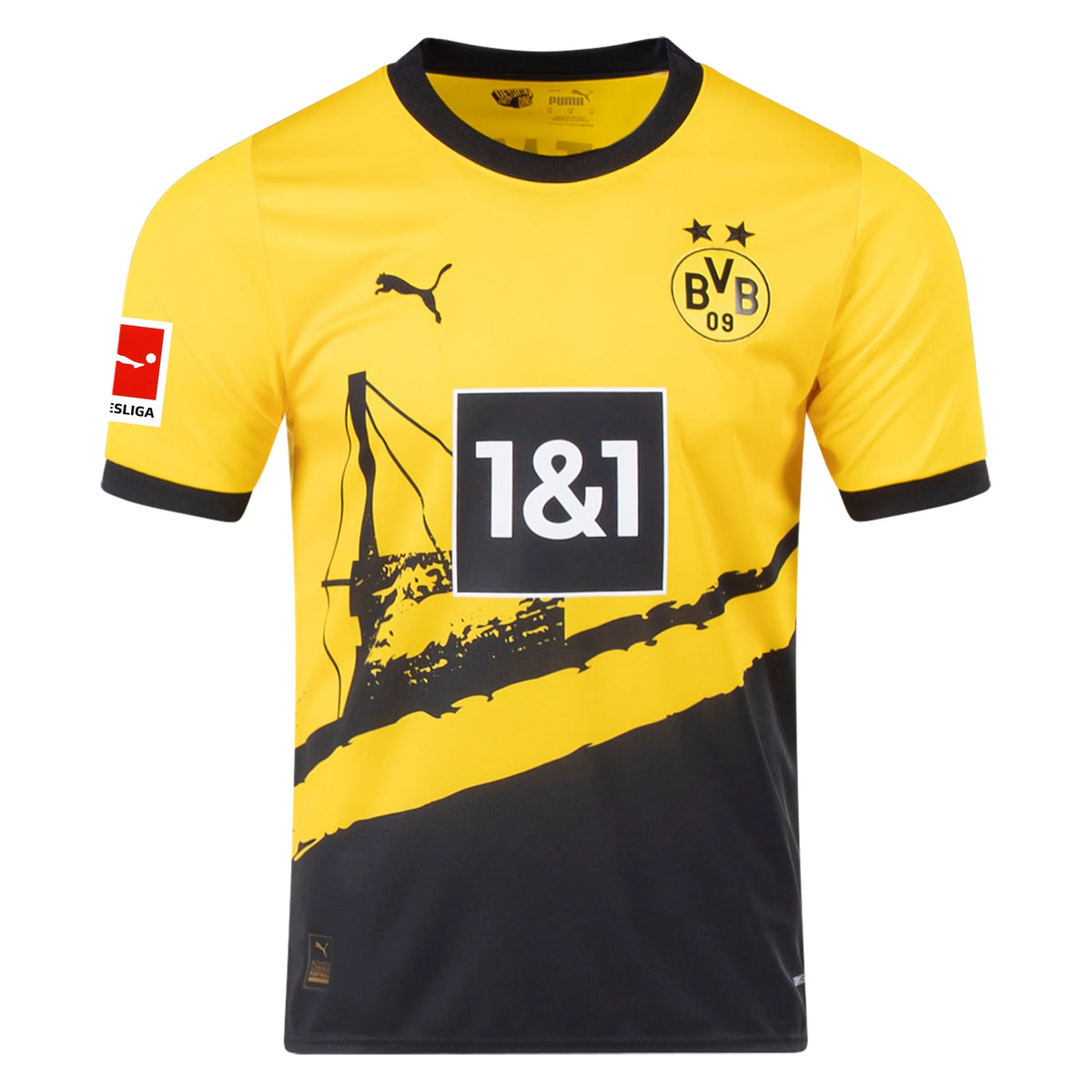 Camisa Borussia Dortmund I - 2023/24 Amarela