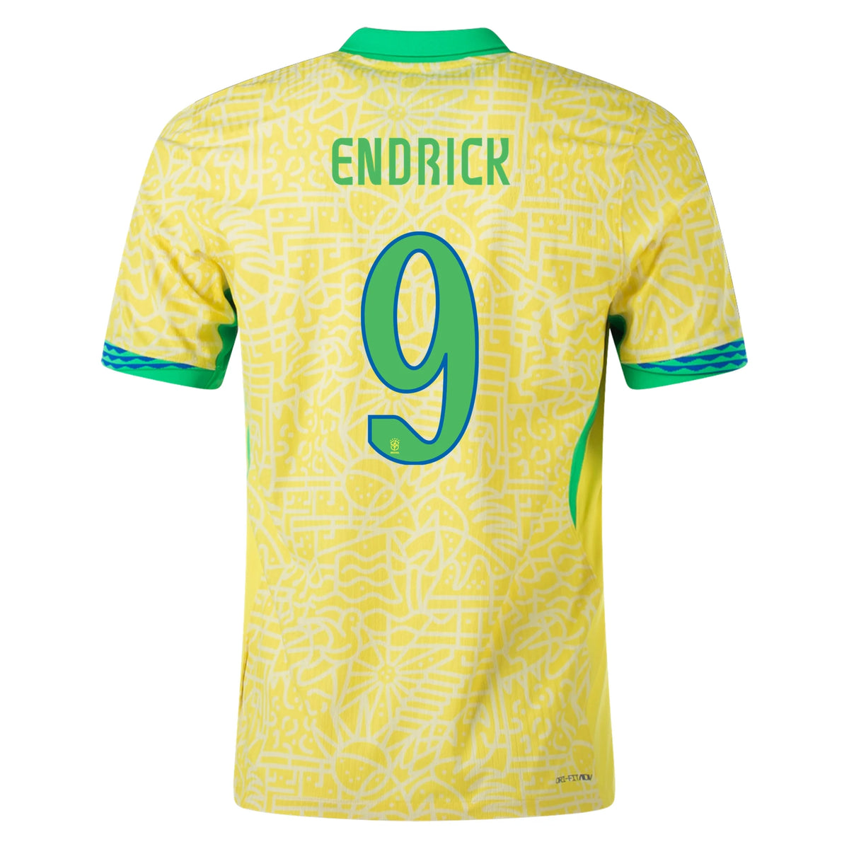 Camisa Brasil I - 2024/25 Endrick N° 9