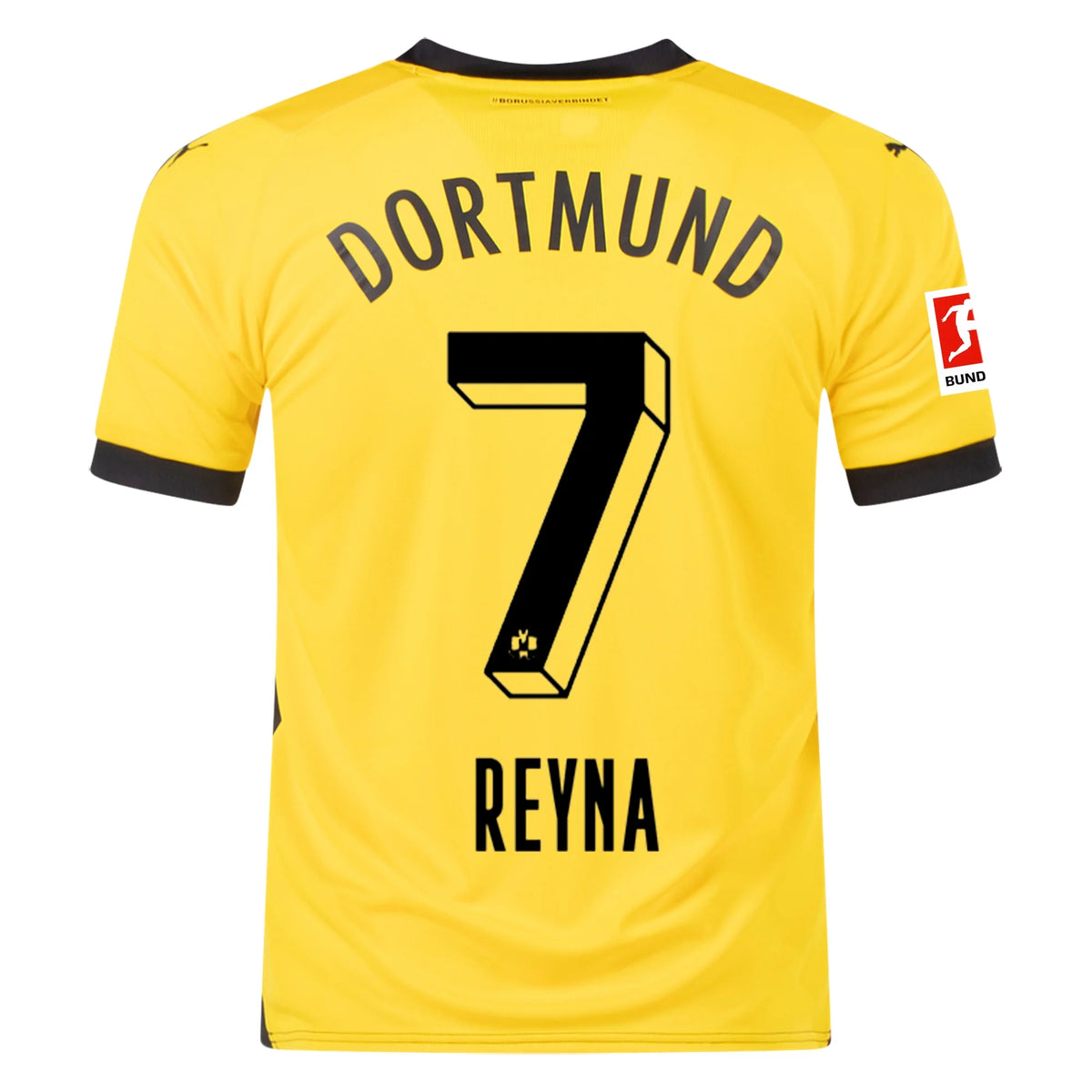 Camisa Borussia Dortmund I - 2023/24 Amarela