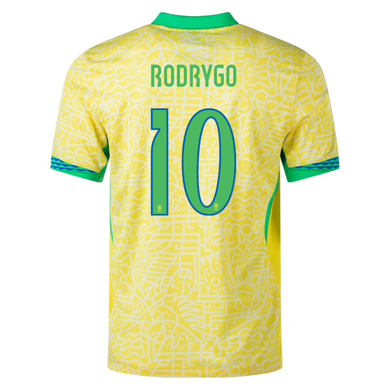 Camisa Nike Brasil I - 2024/25 - Rodrygo (10)