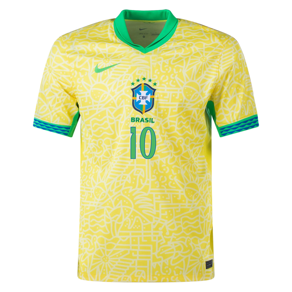 Camisa Brasil I - 2024/25 Rodrygo N° 10