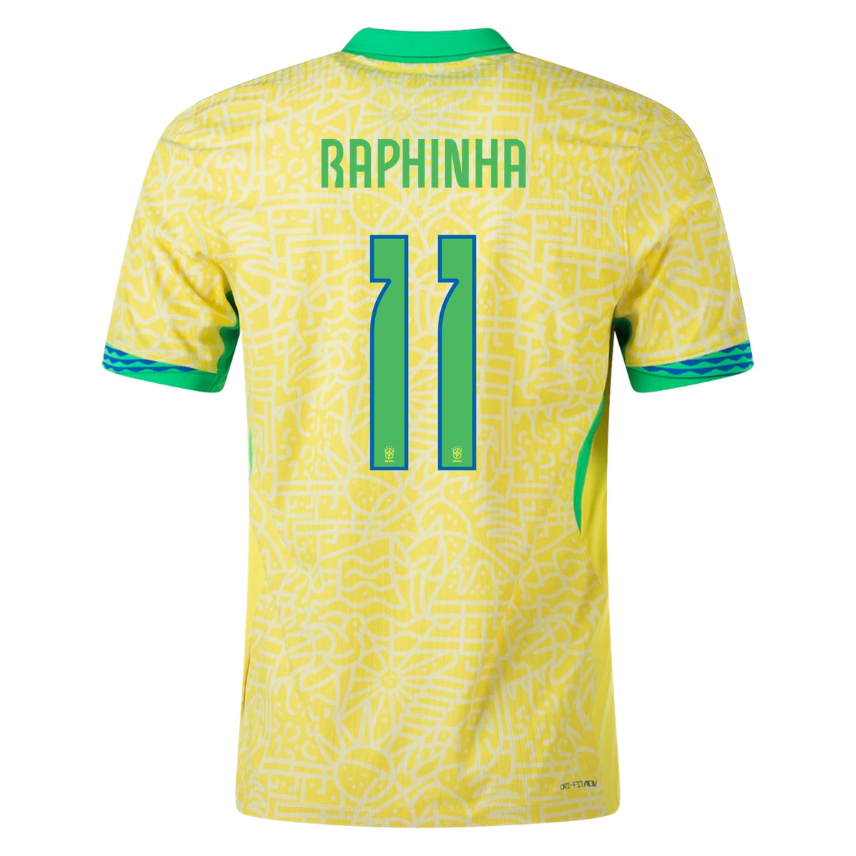 Camisa Brasil I - 2024/25 Raphinha N° 11