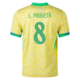 Camisa Brasil I - 2024/25 L. Paquetá N° 8