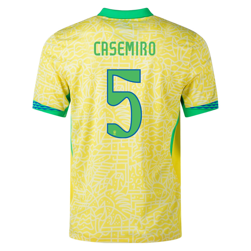 Camisa Nike Brasil I - 2024/25 - Casemiro (5)