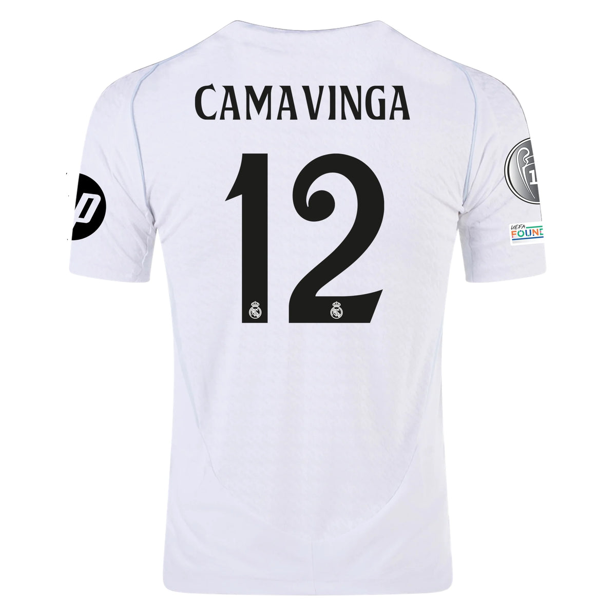 Camisa Real Madrid I - 2024/25 - Camavinga N°12